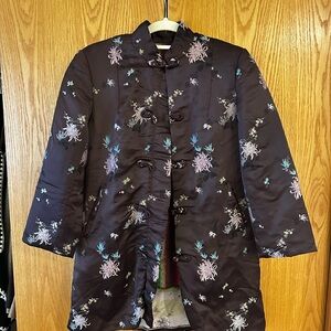 Floral Embroidered Women's Jacket